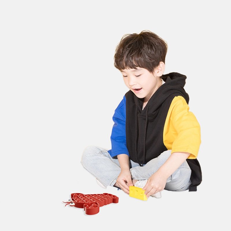 Wholesale Silicone Stress Reliever Kids Push Bubble Pop It Fidget Sensory Toys